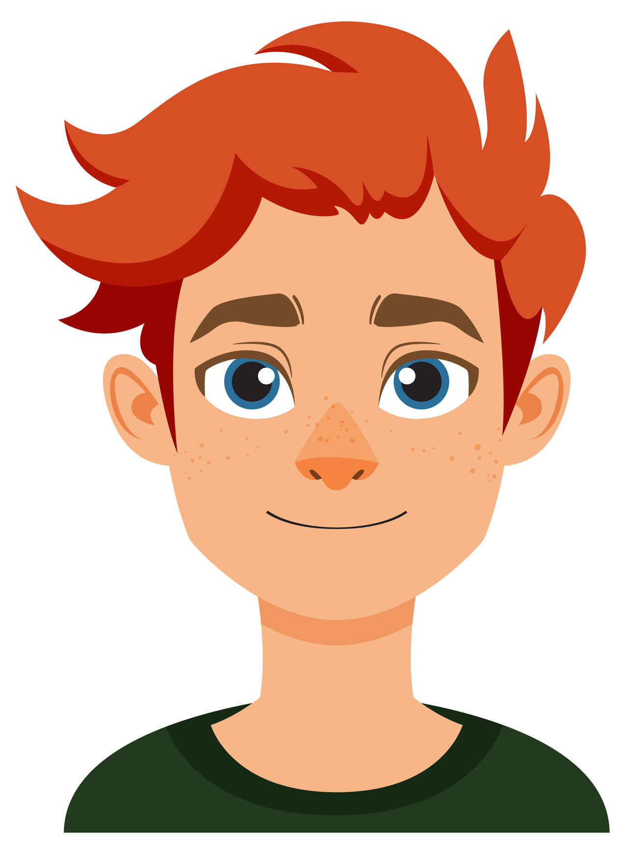 Illustrazione del volto con punti tapping